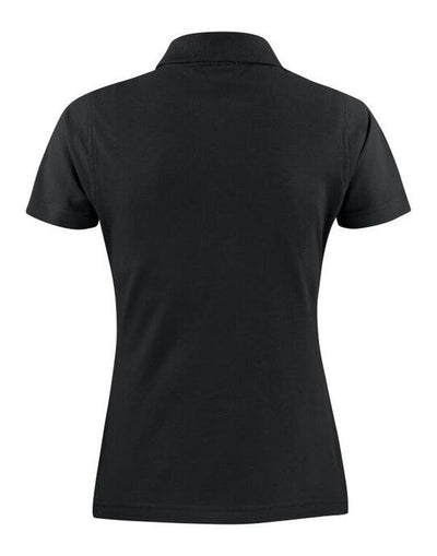 Printer Essentials PE2265009 Printer Ladies Pique Surf Polo - Black