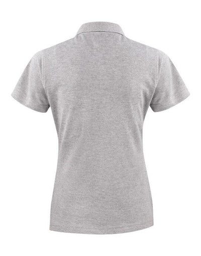 Printer Essentials PE2265009 Printer Ladies Pique Surf Polo - Grey Melange