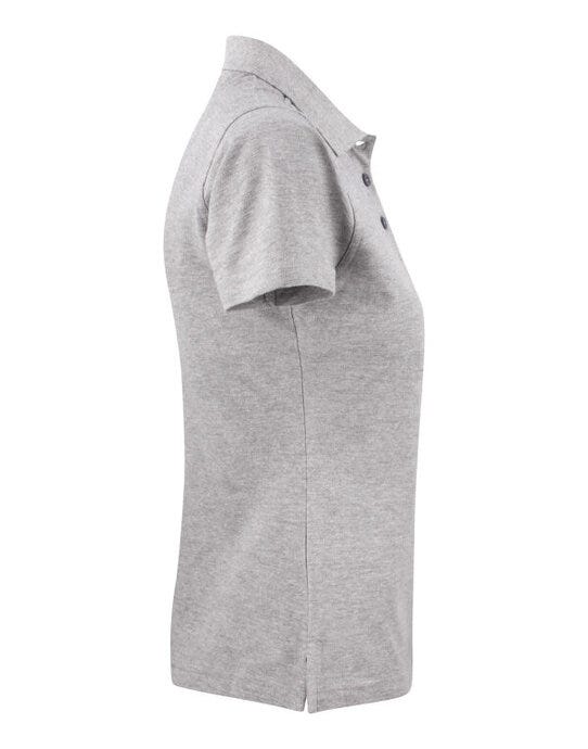 Printer Essentials PE2265009 Printer Ladies Pique Surf Polo - Grey Melange
