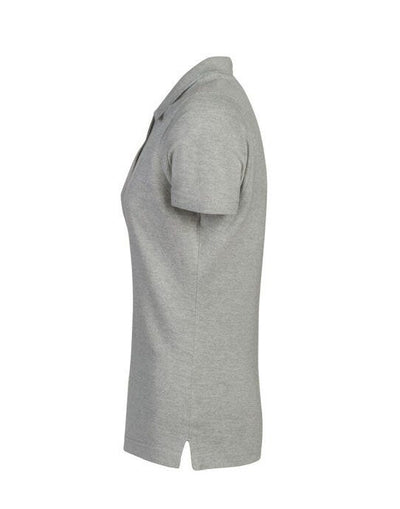 Printer Essentials PE2265009 Printer Ladies Pique Surf Polo - Grey Melange