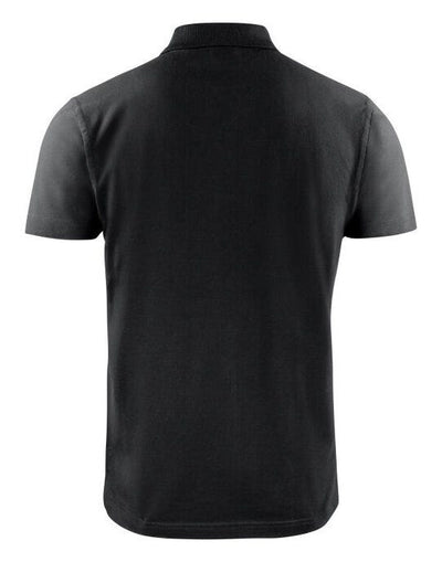Printer Essentials PE2265016 Printer Mens Surf RSX Pique Polo - Black