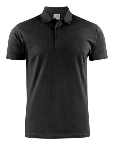 Printer Essentials PE2265016 Printer Mens Surf RSX Pique Polo - Black