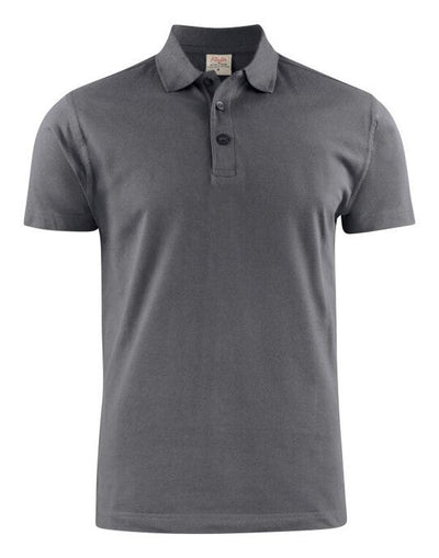Printer Essentials PE2265016 Printer Mens Surf RSX Pique Polo - Steel Grey