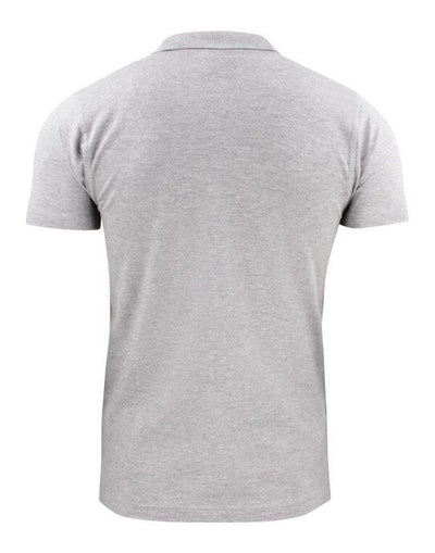 Printer Essentials PE2265016 Printer Mens Surf RSX Pique Polo - Grey Melange