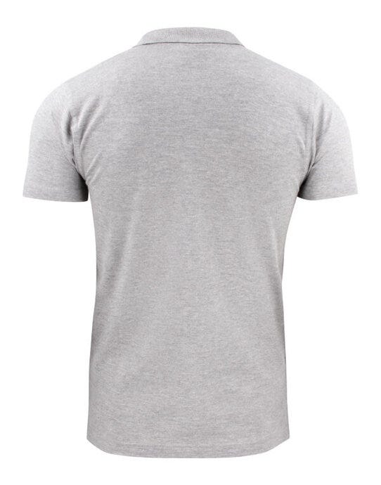Printer Essentials PE2265016 Printer Mens Surf RSX Pique Polo - Grey Melange