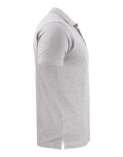 Printer Essentials PE2265016 Printer Mens Surf RSX Pique Polo - Grey Melange