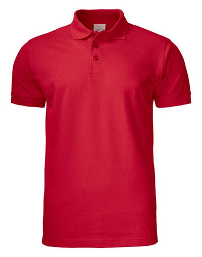 Printer Essentials PE2265019 Printer Mens Surf Pro RSX Pique Polo - Red