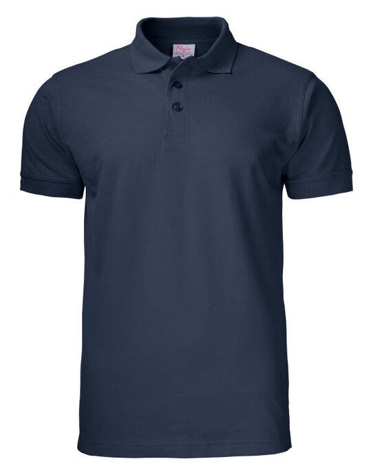 Printer Essentials PE2265019 Printer Mens Surf Pro RSX Pique Polo - Navy