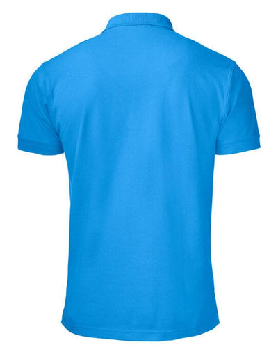 Printer Essentials PE2265019 Printer Mens Surf Pro RSX Pique Polo - Ocean Blue