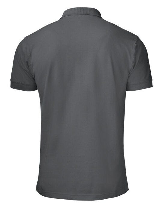 Printer Essentials PE2265019 Printer Mens Surf Pro RSX Pique Polo - Steel Grey