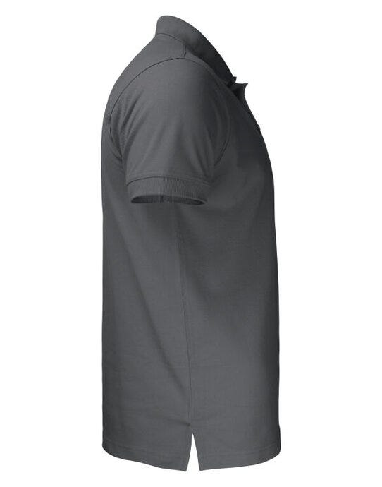 Printer Essentials PE2265019 Printer Mens Surf Pro RSX Pique Polo - Steel Grey