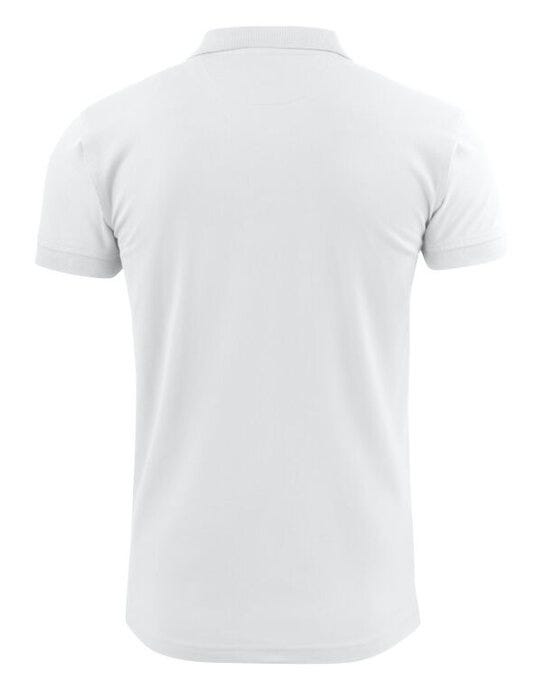 Printer Essentials PE2265020 Printer Mens Surf Stretch Polo - White