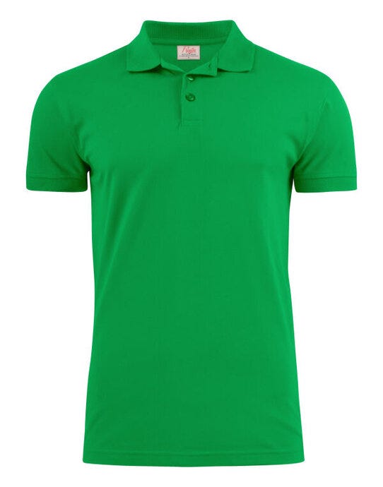 Printer Essentials PE2265020 Printer Mens Surf Stretch Polo - Fresh Green