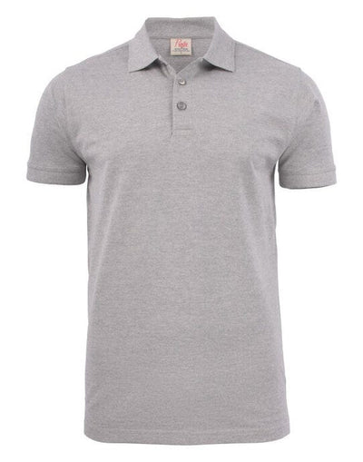 Printer Essentials PE2265020 Printer Mens Surf Stretch Polo - Grey Melange