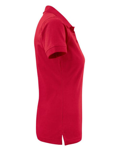 Printer Essentials PE2265021 Printer Ladies Surf Stretch Polo - Red