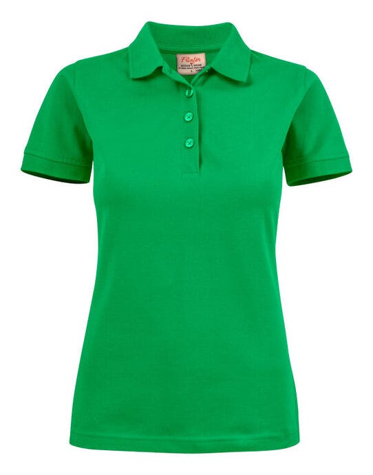 Printer Essentials PE2265021 Printer Ladies Surf Stretch Polo - Fresh Green