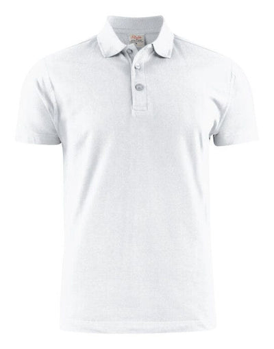 Printer Essentials PE2265022 Printer Mens Surf Light RSX Polo - White