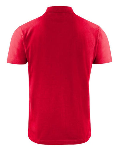 Printer Essentials PE2265022 Printer Mens Surf Light RSX Polo - Red
