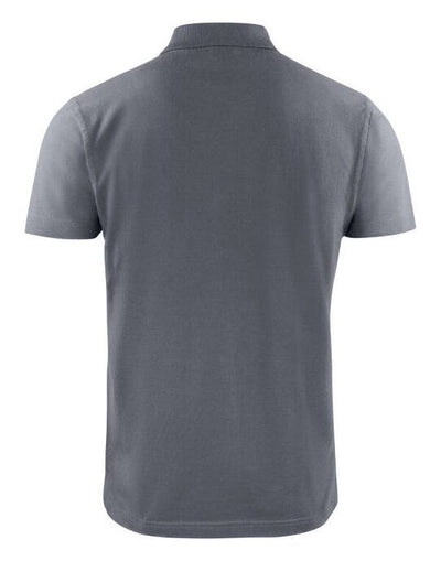 Printer Essentials PE2265022 Printer Mens Surf Light RSX Polo - Steel Grey