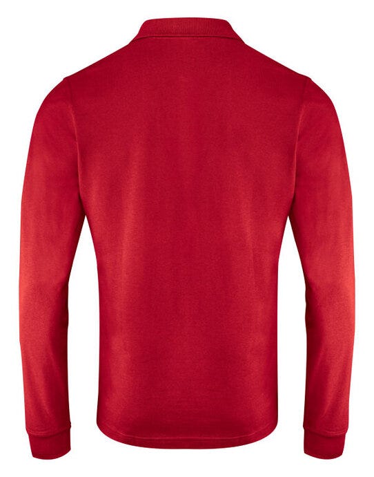 Printer Essentials PE2265026 Printer Mens Surf Pro LS Polo - Red