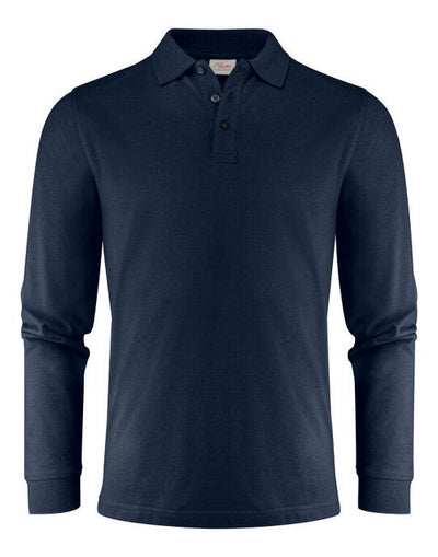Printer Essentials PE2265026 Printer Mens Surf Pro LS Polo - Navy