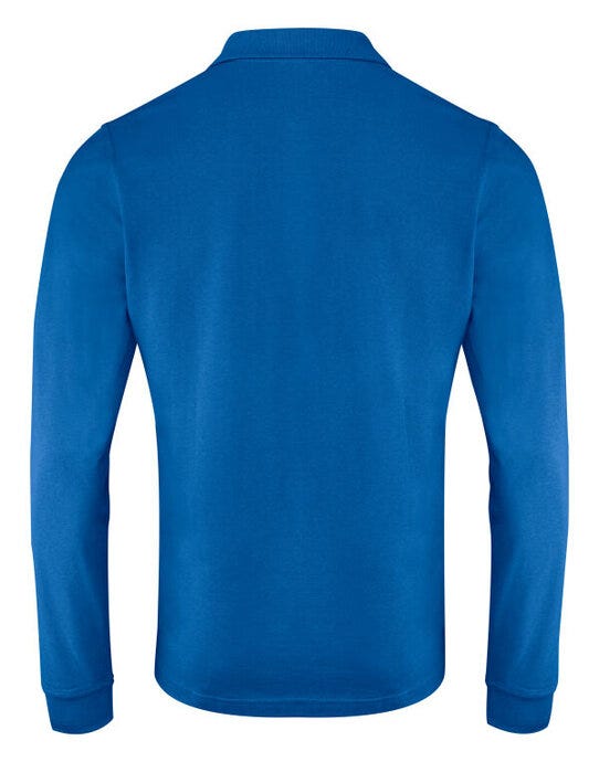 Printer Essentials PE2265026 Printer Mens Surf Pro LS Polo - Ocean Blue