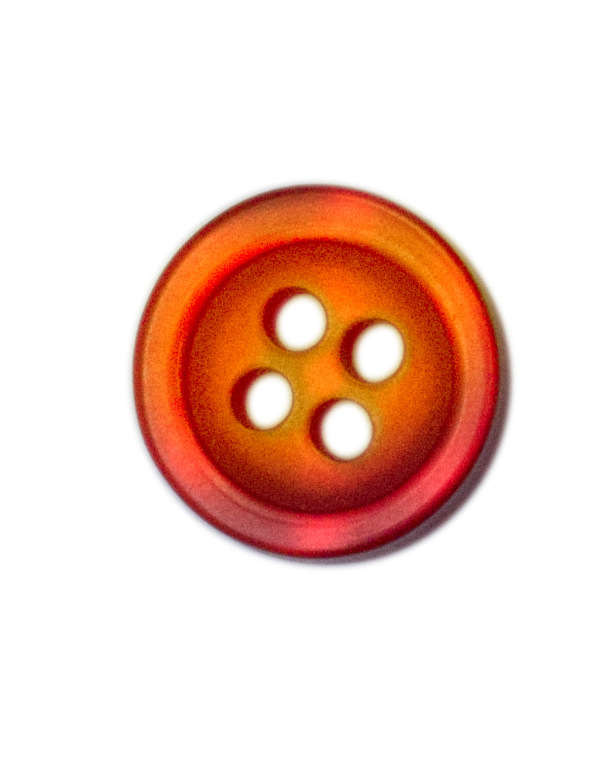 Printer Essentials PE2269001 Printer Shirt Button Large (10-Pack) - Bright Orange