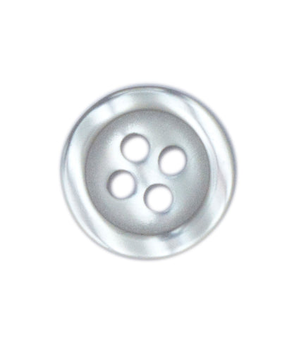 Printer Essentials PE2269002 Printer Shirt Button Small (10-Pack) - White
