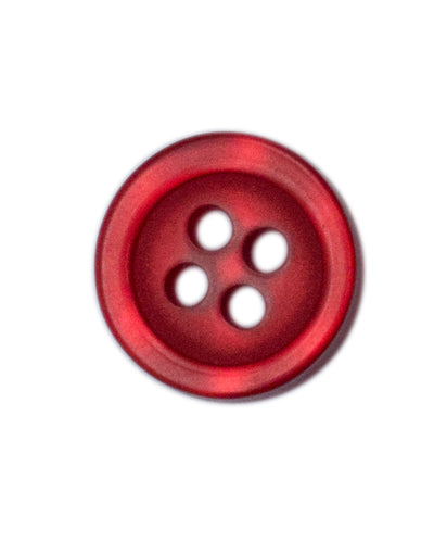 Printer Essentials PE2269002 Printer Shirt Button Small (10-Pack) - Red