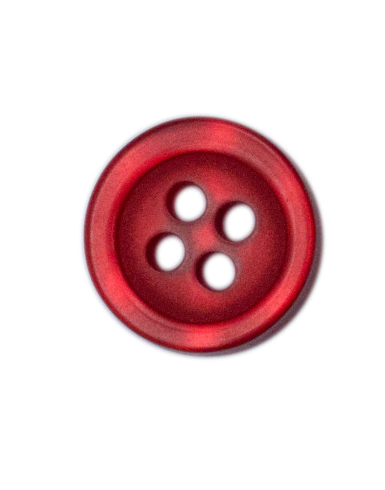 Printer Essentials PE2269002 Printer Shirt Button Small (10-Pack) - Red