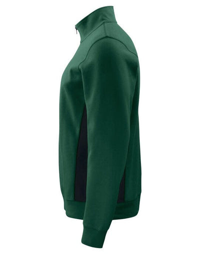 ProJob Workwear PJ642128 ProJob Prio 2128 1/2 Zip Sweatshirt - Forest Green