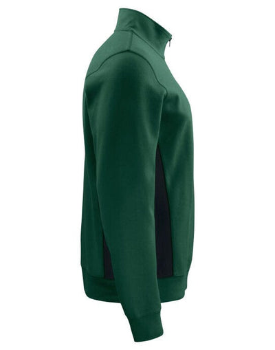 ProJob Workwear PJ642128 ProJob Prio 2128 1/2 Zip Sweatshirt - Forest Green