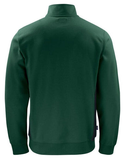 ProJob Workwear PJ642128 ProJob Prio 2128 1/2 Zip Sweatshirt - Forest Green