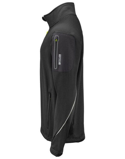ProJob Workwear PJ643319 ProJob 3319 Microfleece Jacket - Black