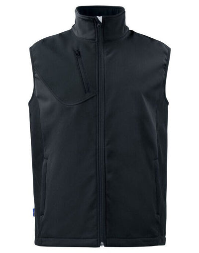 ProJob Workwear PJ643702 ProJob Prio 3702 Softshell Vest - Black