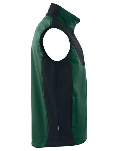 ProJob Workwear PJ643702 ProJob Prio 3702 Softshell Vest - Forest Green