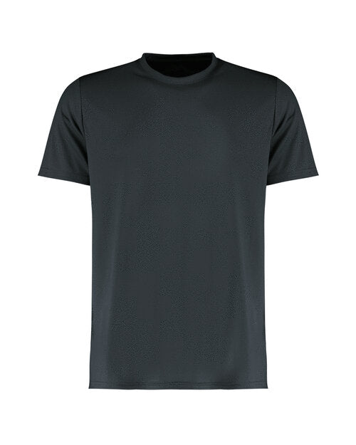 Kustom Kit KK555 Cooltex Performance T-Shirt - Graphite flat garment view
