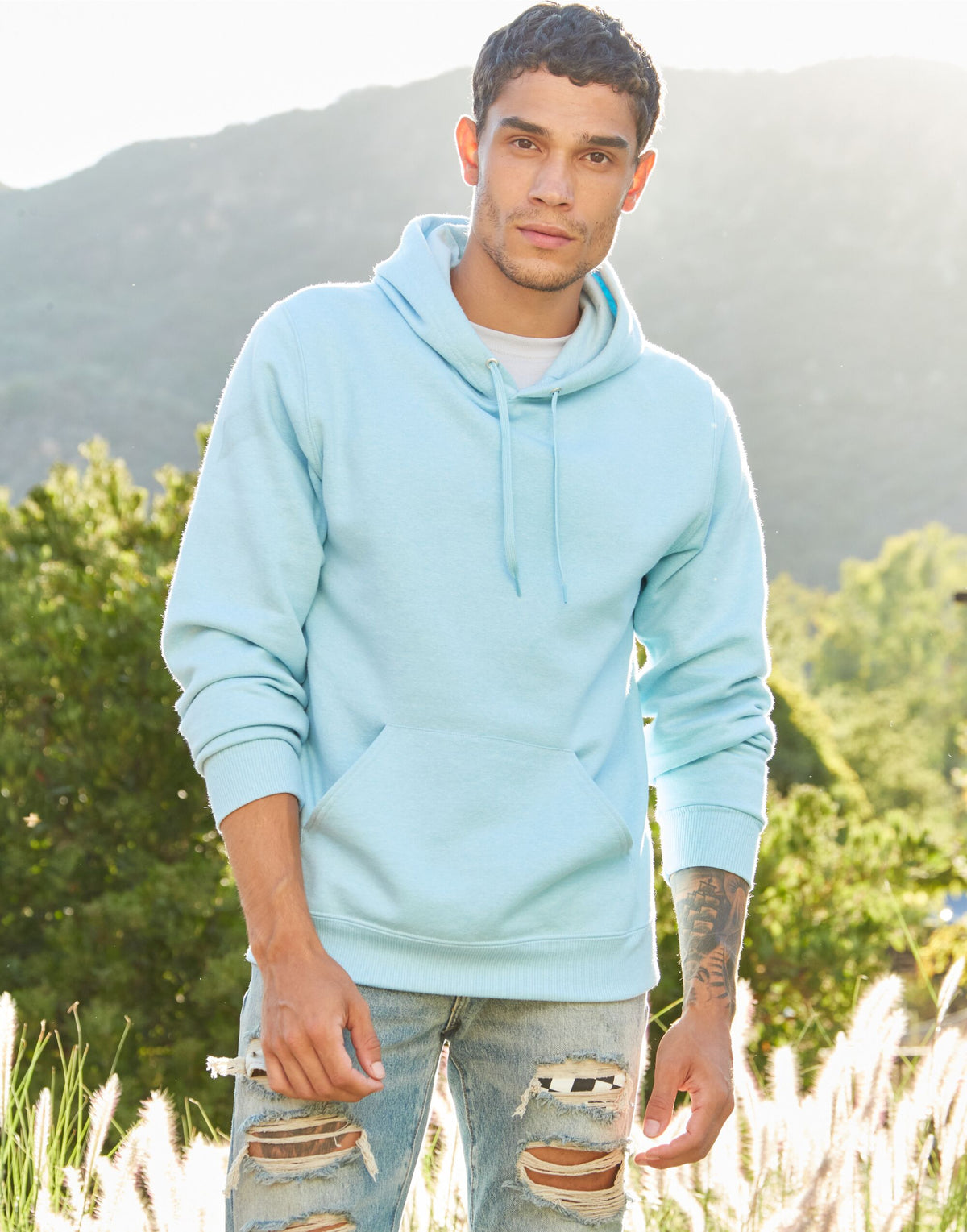 Product image of Jerzees 0S700M0 Eco Premium Hooded Sweatshirt
