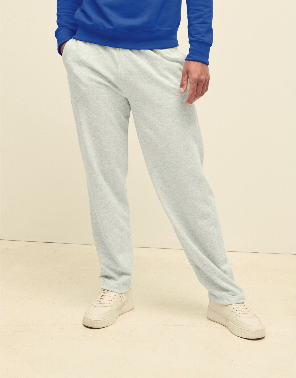 Product image of Fruit Of The Loom 64038 FOTL Mens Lightweight Open Hem Jog Pants