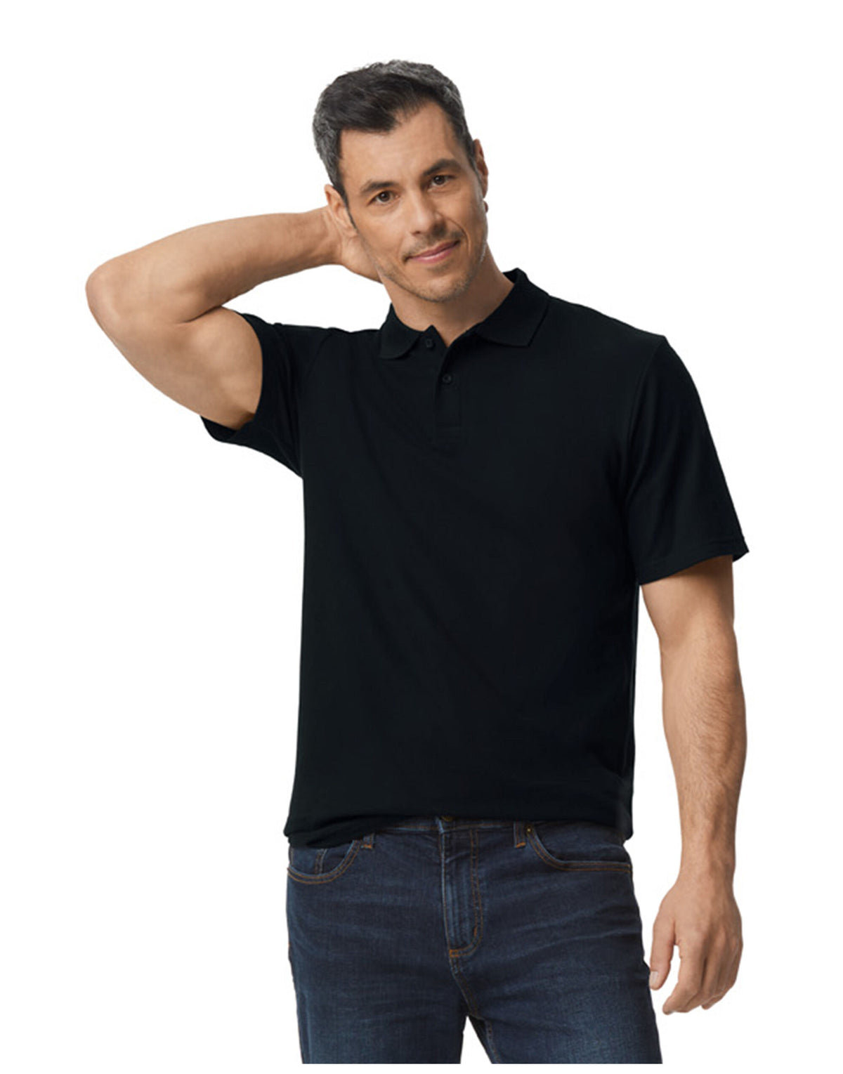 Product image of Gildan 64800 Softstyle Adult Double Pique Polo