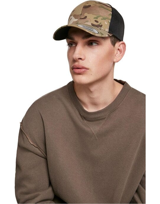 Flexfit 6606MC Retro Trucker Multicam