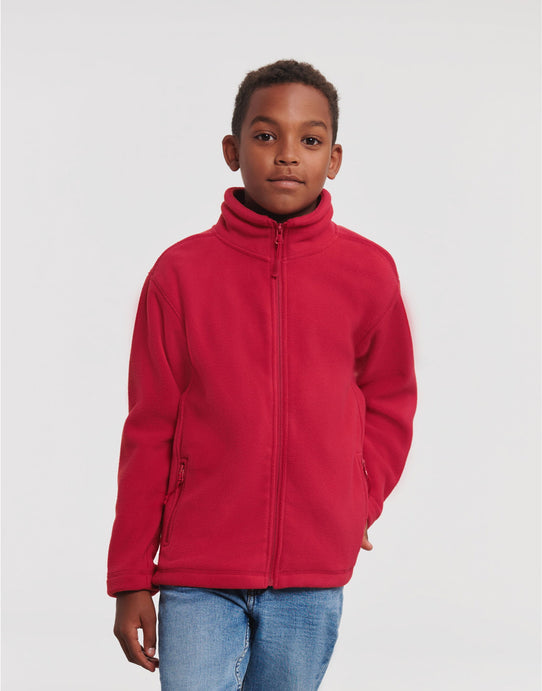 Russell Athletic 8700B Russell Kids FZ Outdoor Fleece