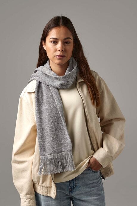 Beechfield B470 Classic Knitted Scarf