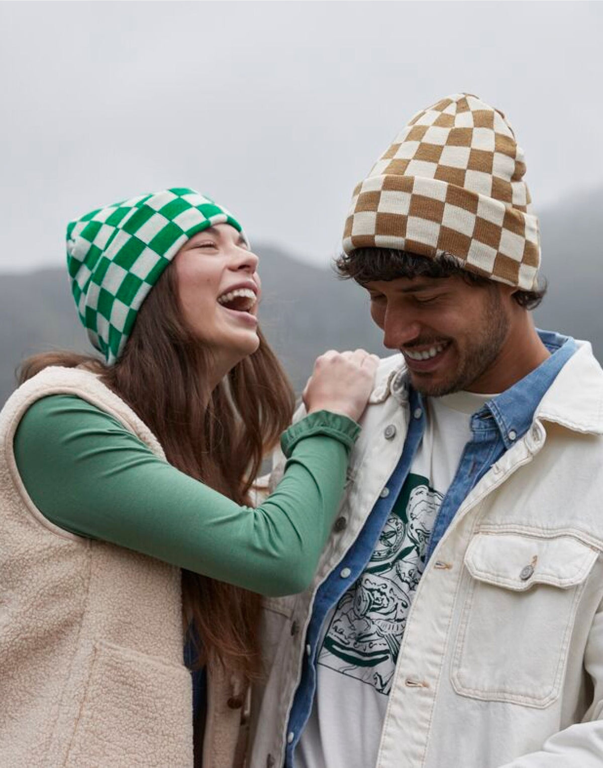 Product image of Beechfield B531 Checkerboard Beanie