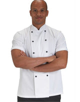 Product image of Dennys DD20S Removable Stud SS Chef Jacket