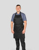 Product image of Dennys DP55CNQ Low Cost Bib Apron With Pocket