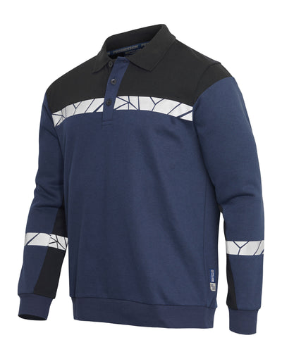 ProJob Workwear PJ647100 ProJob Progression 7100 LS Polo Sweat