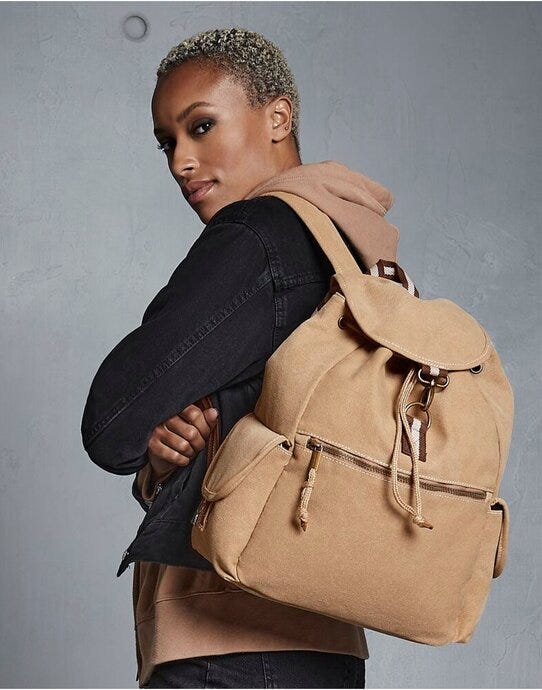 Quadra QD612 Desert Canvas Backpack