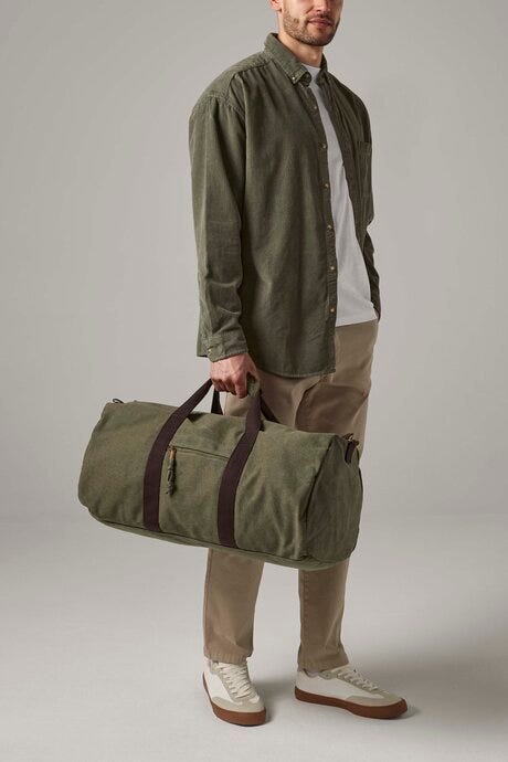 Quadra QD613 Desert Canvas Holdall