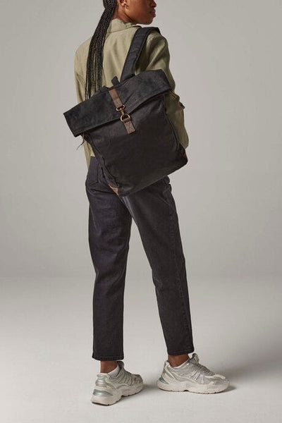 Quadra QD655 Heritage Waxed Canvas Backpack